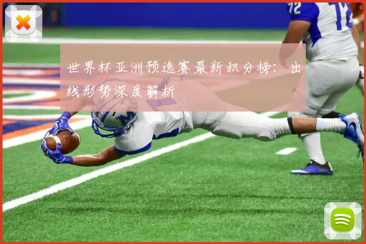 世界杯亚洲预选赛最新积分榜：出线形势深度解析